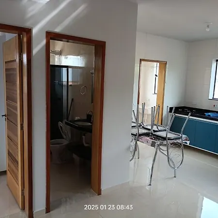 Apartamento Pe Na Areia, Praia Ubatuba, 2Quartos, Inteiro , Wi-Fi ,Garagem Exterior photo